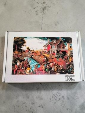 1000pc Vintage Altamont,NY Town Scene Jigsaw Puzzle NEW and SEALED BOX
